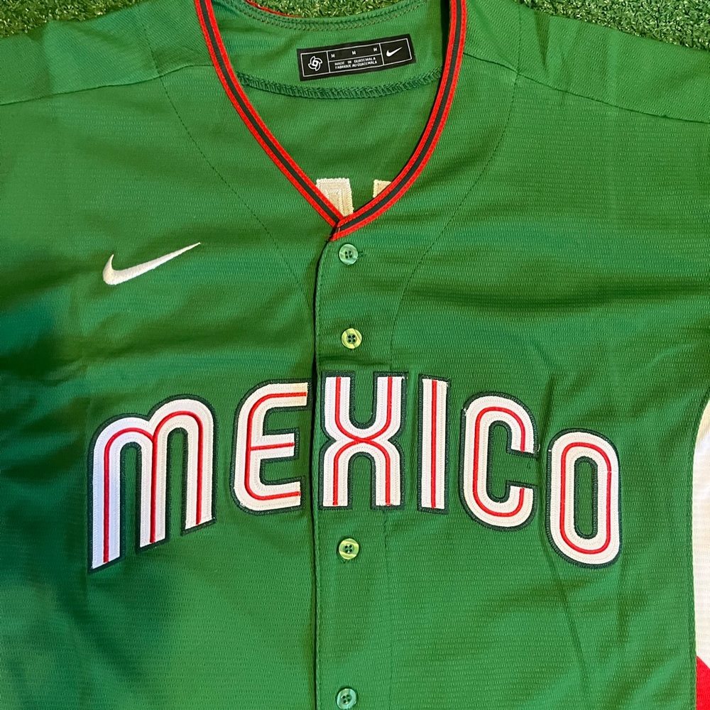 Team Mexico Randy Arozarena Green Classic  Jersey - Picture 2 of 5